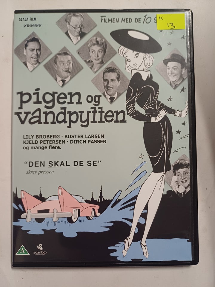 Pigen og vandpytten DVD