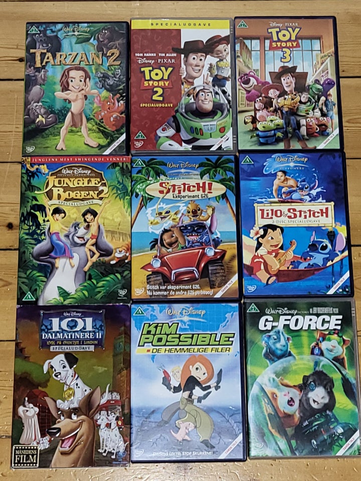 instruktør Disney , DVD, tegnefilm