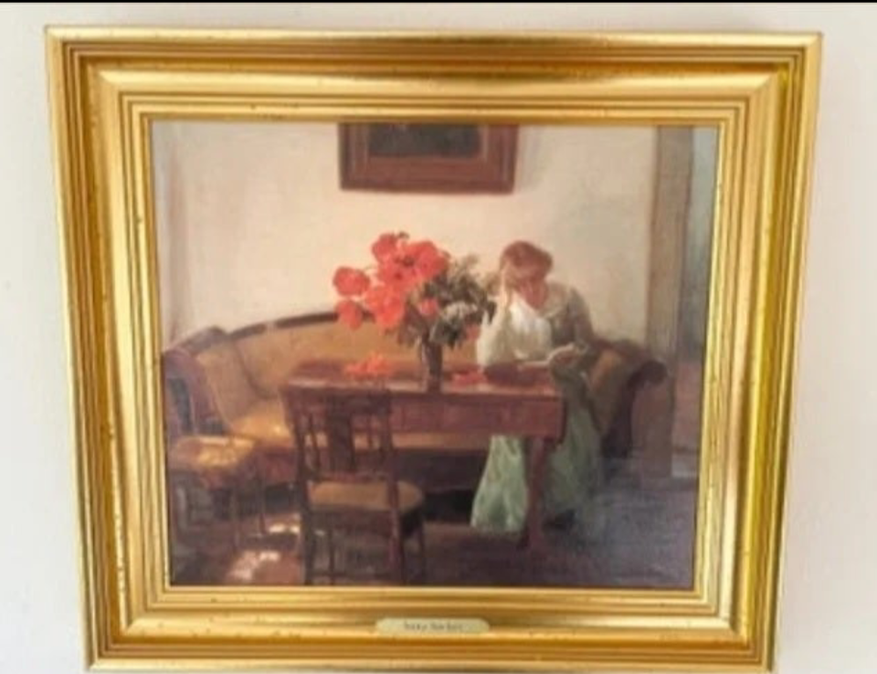 Lærredstryk Anna Ancher