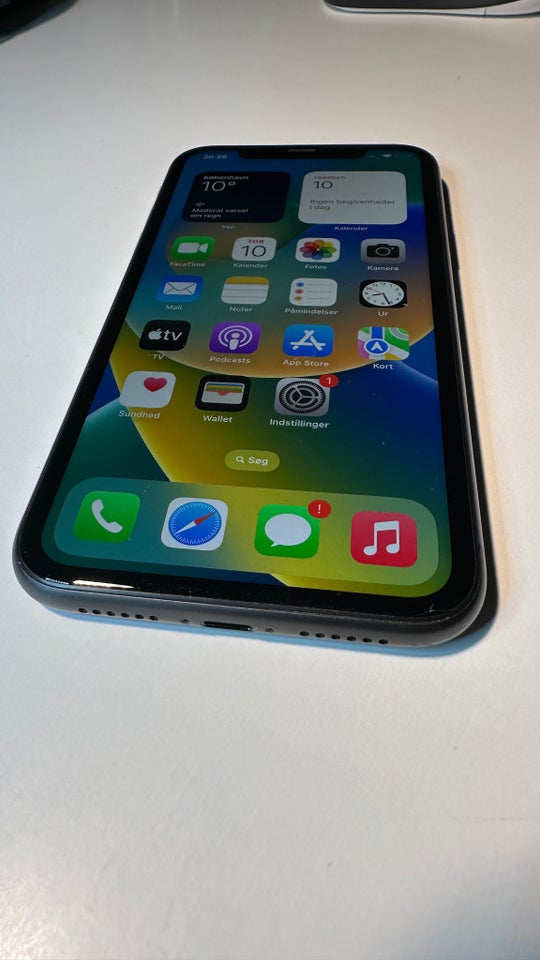 iPhone 11, 64 GB, sort