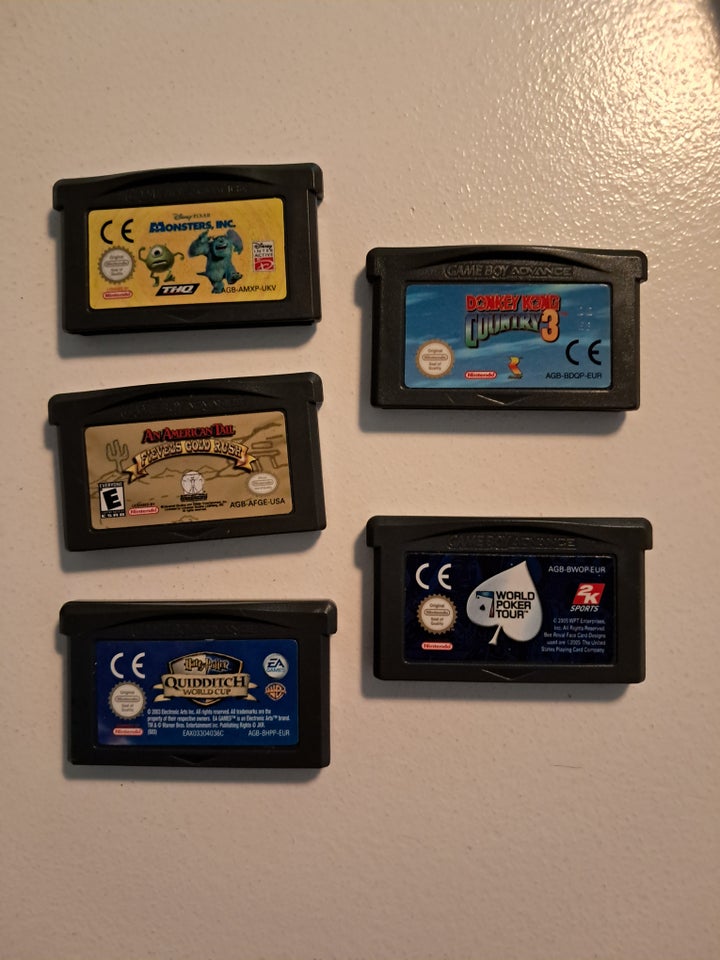 5 stk, Gameboy Advance, anden genre