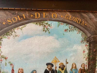 Oliemaleri Soli deo gloria b: 102