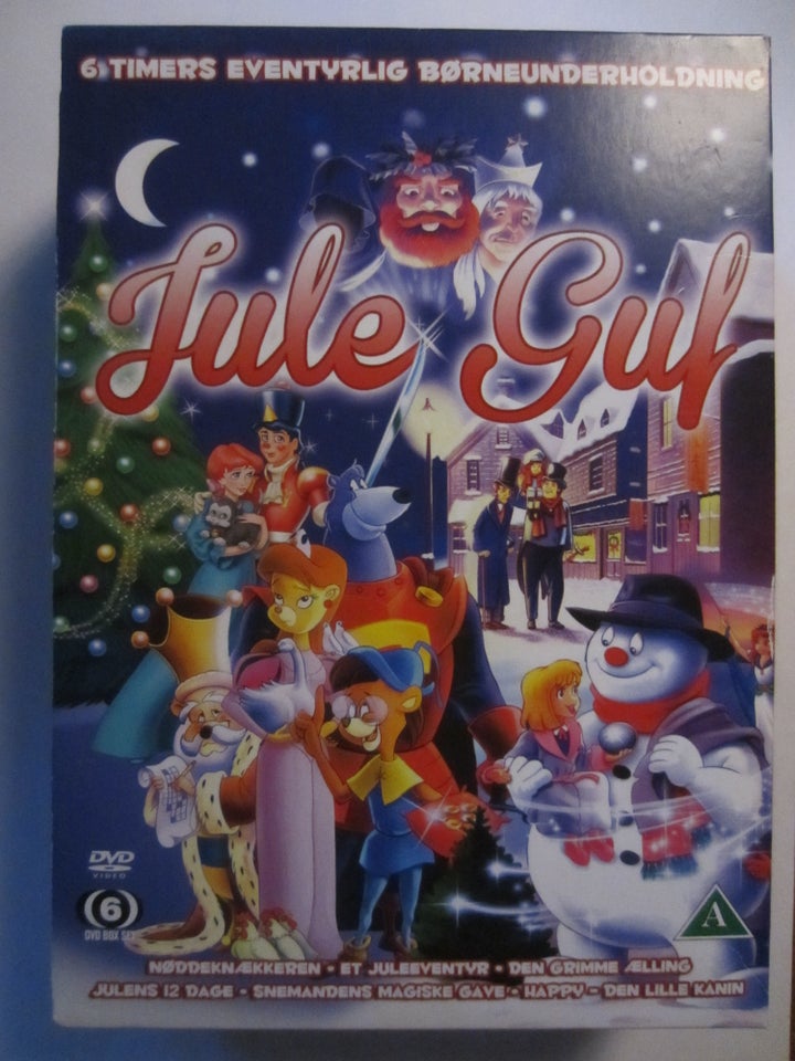 Jule guf, DVD, tegnefilm