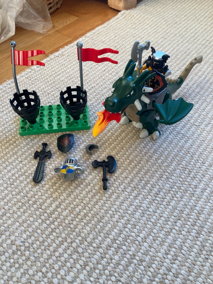 Lego andet Drage og ridder samt