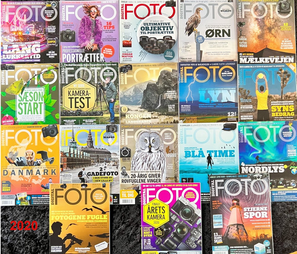 Digital Foto, Magasin