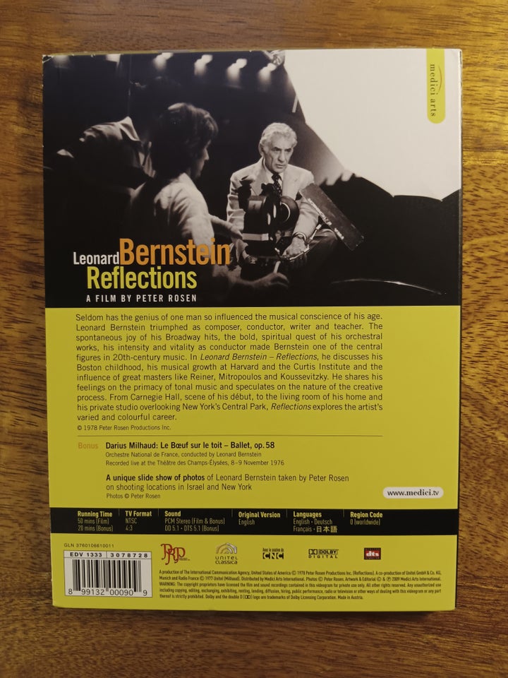 Leonard Bernstein: Reflections,