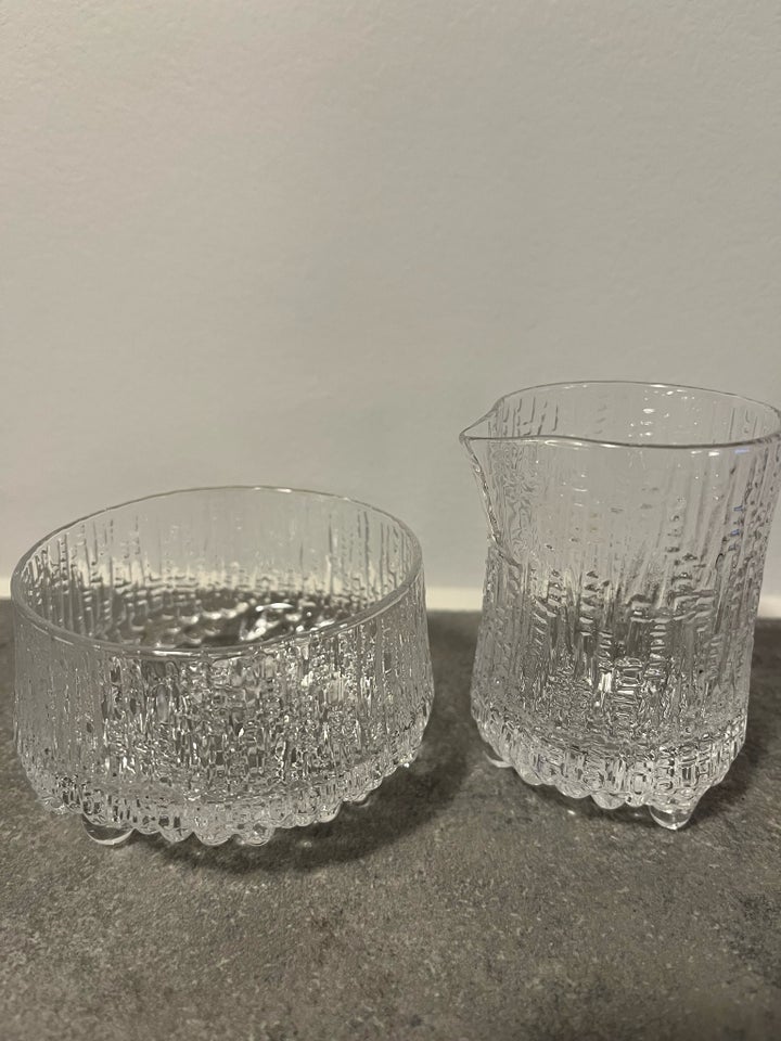 Glas, Sukke-/flødesæt, Iittala