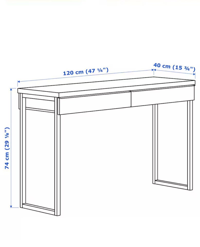 Skrivebord, Ikea