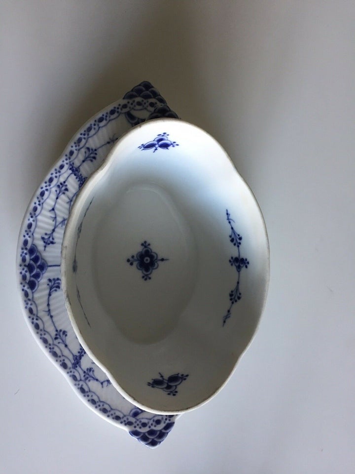 Porcelæn Sovseskål med låg