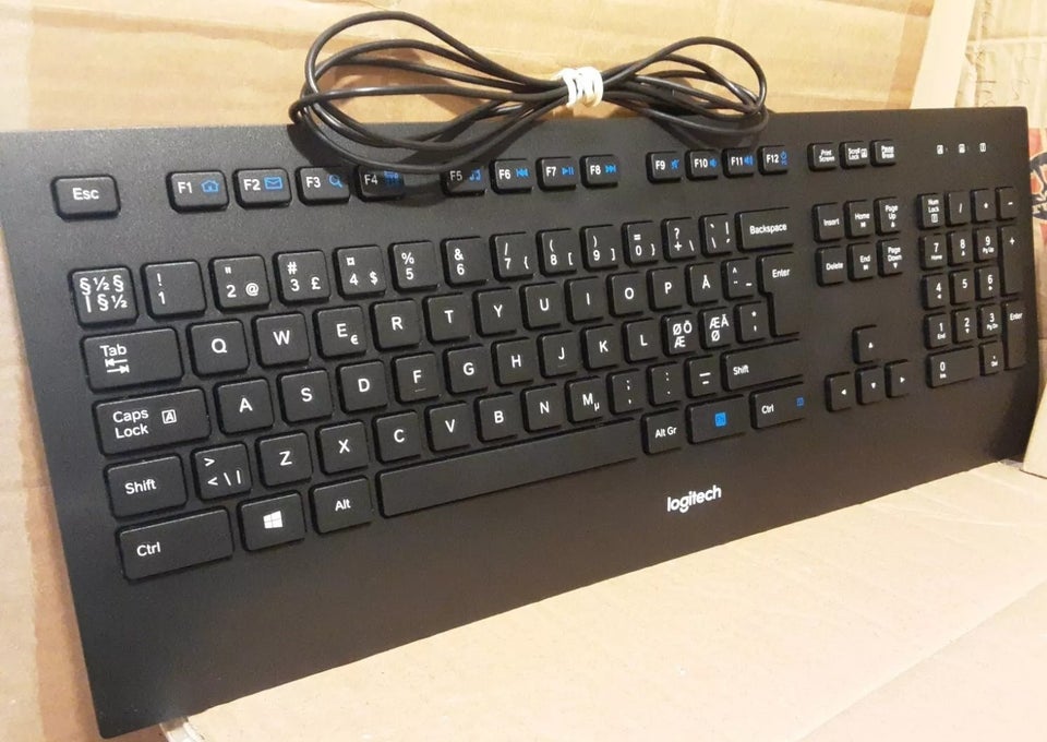 Tastatur Ny Sort Logitech K280e