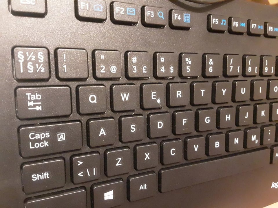 Tastatur Ny Sort Logitech K280e