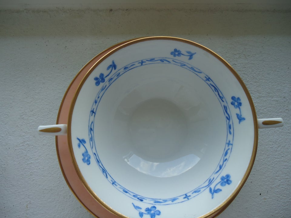 Porcelæn suppeskål Royal