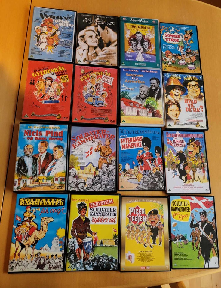 36 Gamle danske film, DVD, andet