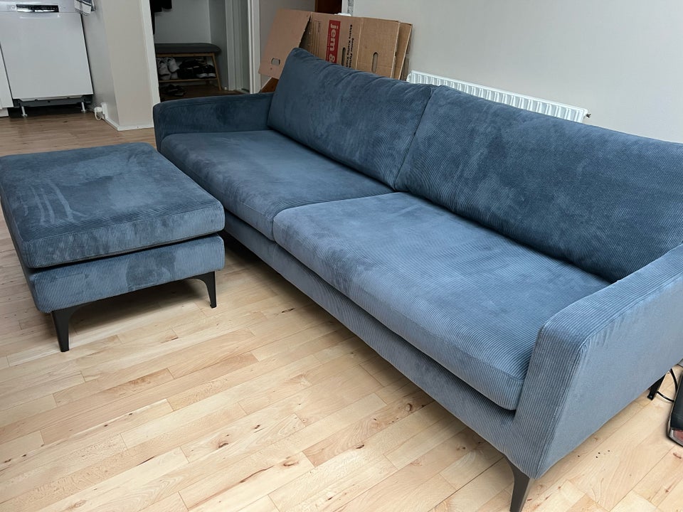 Sofa fløjl 3 pers