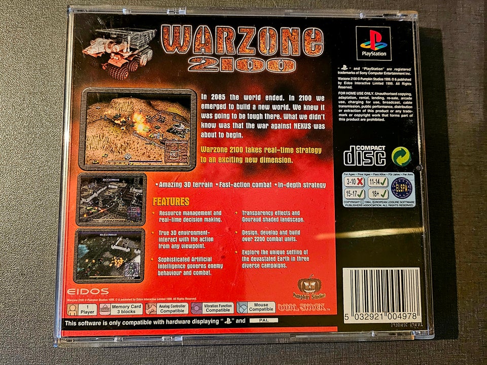 Warzone 2100, PS