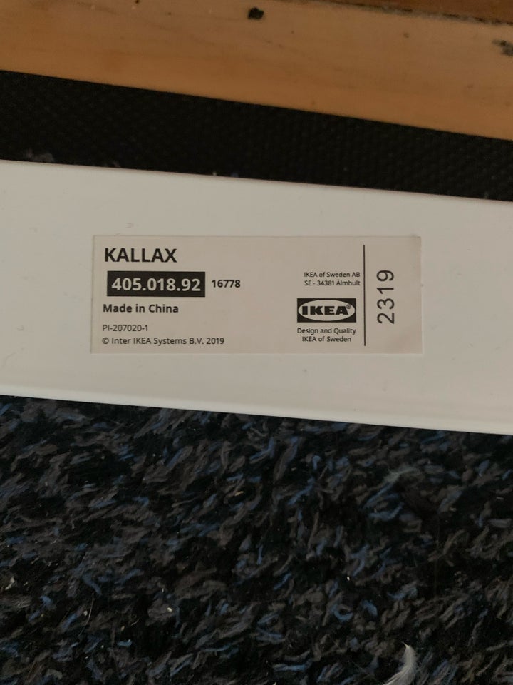 Rumdeler Understel Ikea Kallax