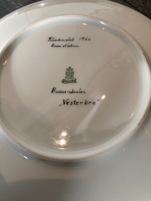 Porcelæn Tallerken