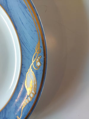 Porcelæn Fad Blå Magnolia - Royal
