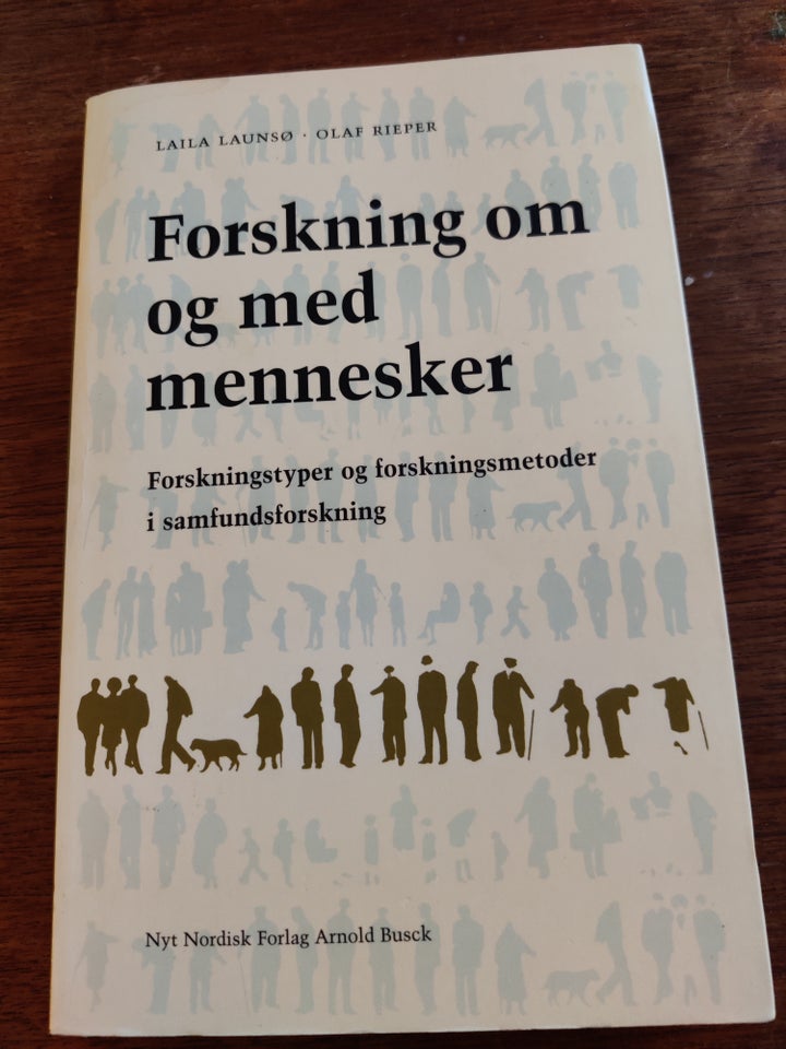 Forskning om og med mennesker,