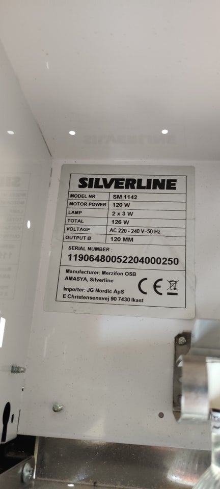 Emhætte Silverline SM 1142 b: 60