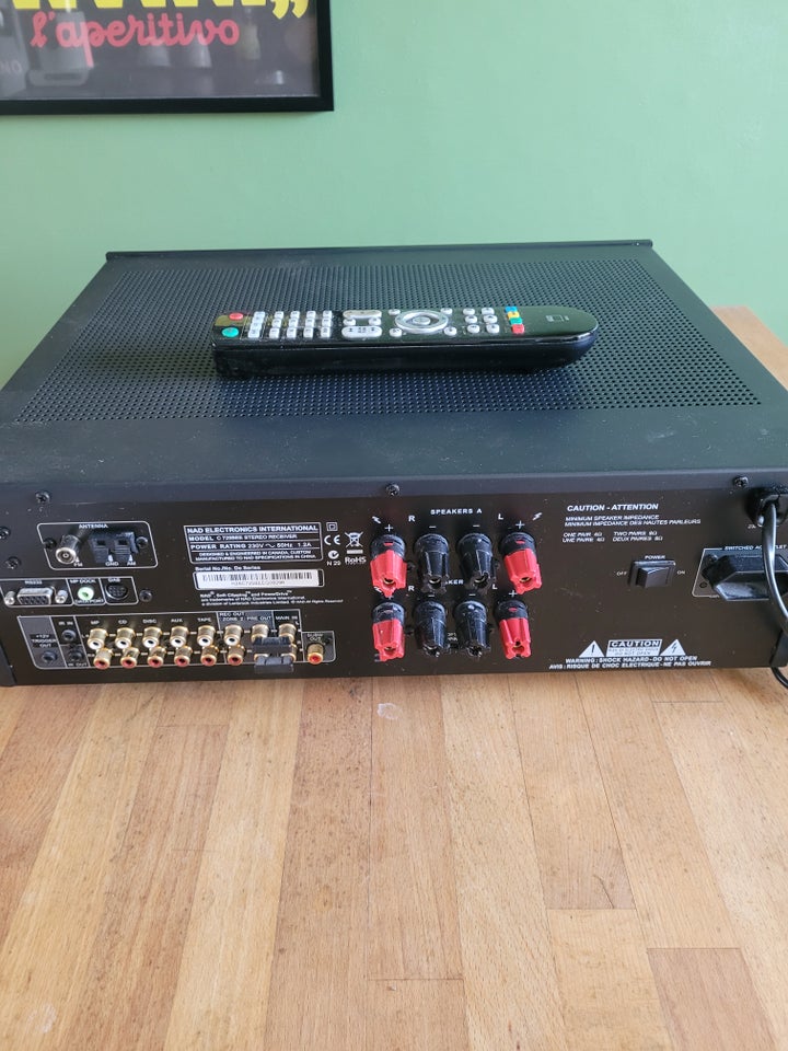 Receiver, Nad, c725Bee