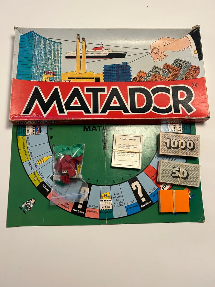 Matador, Familiespil, brætspil