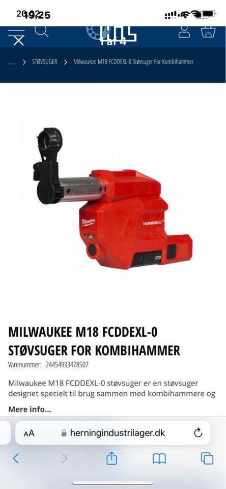 Borehammer Milwaukee