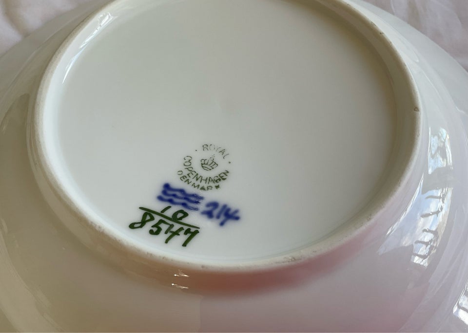 Porcelæn Dyb tallerken Royal