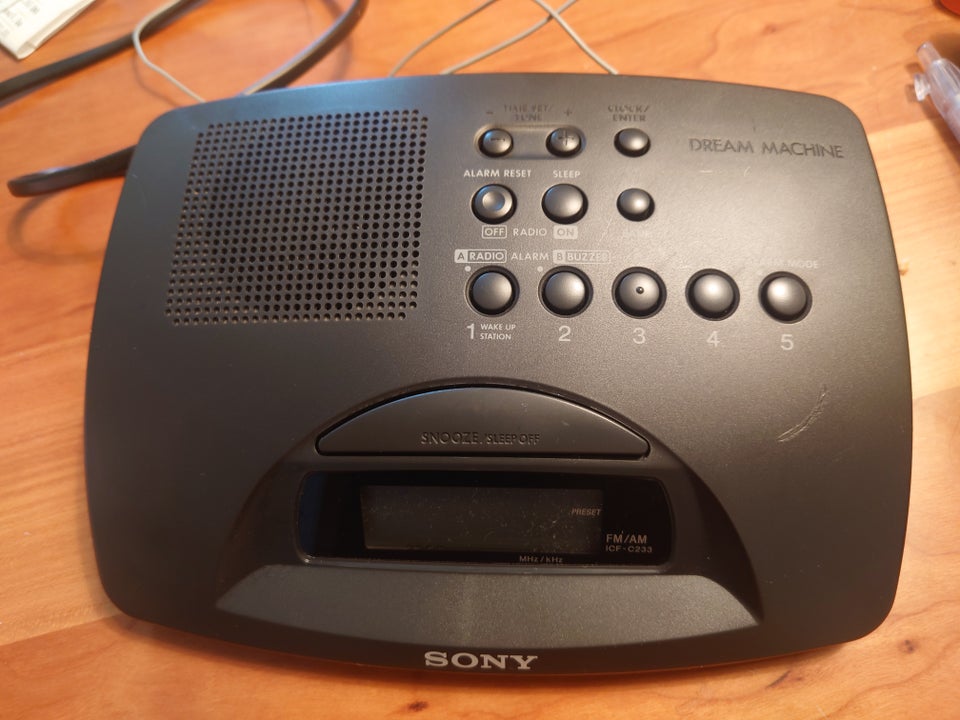 Clockradio, Sony, ICF C233