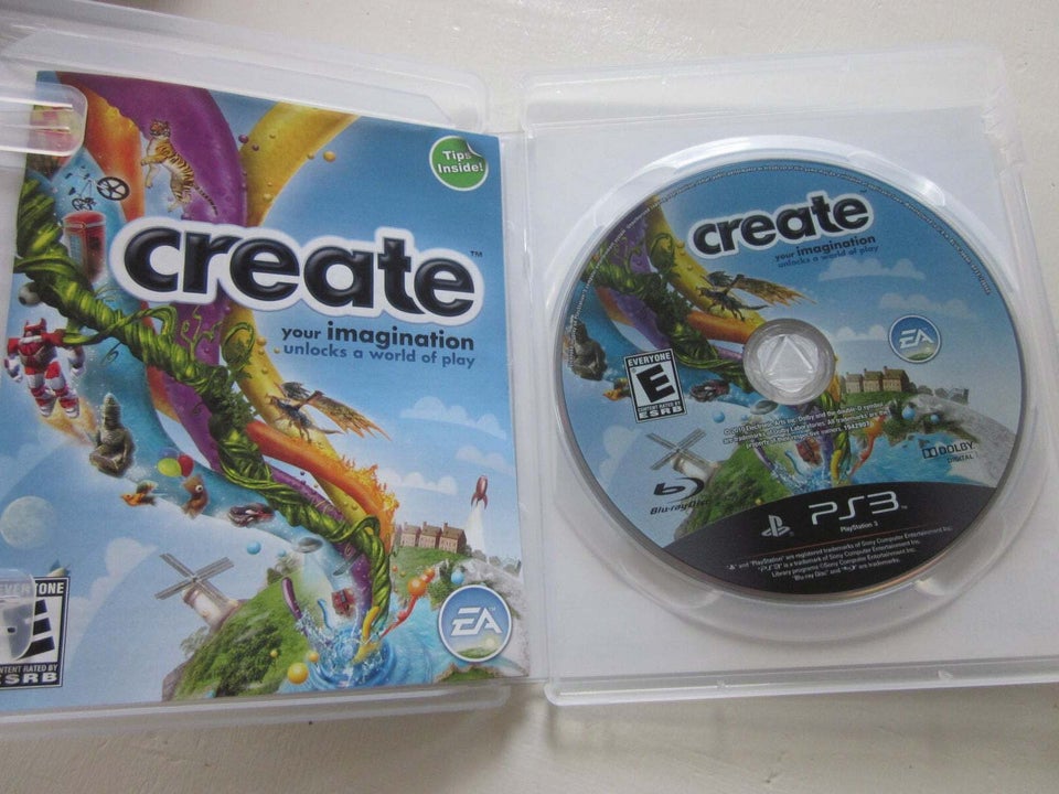 CREATE, PS3, simulation