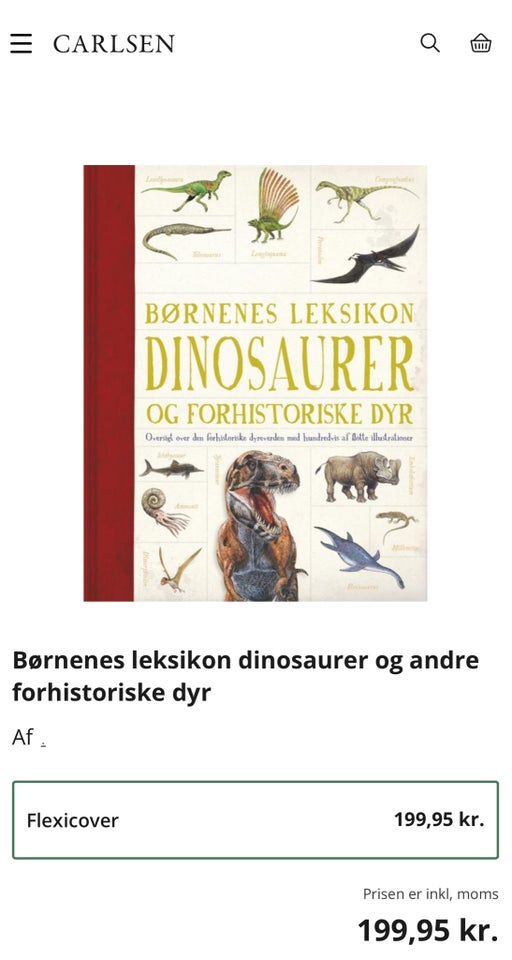 Børnenes leksikon dinosaurer og