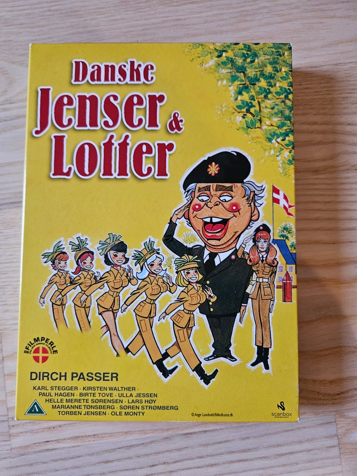 Danske Jenser  Lotter, DVD,