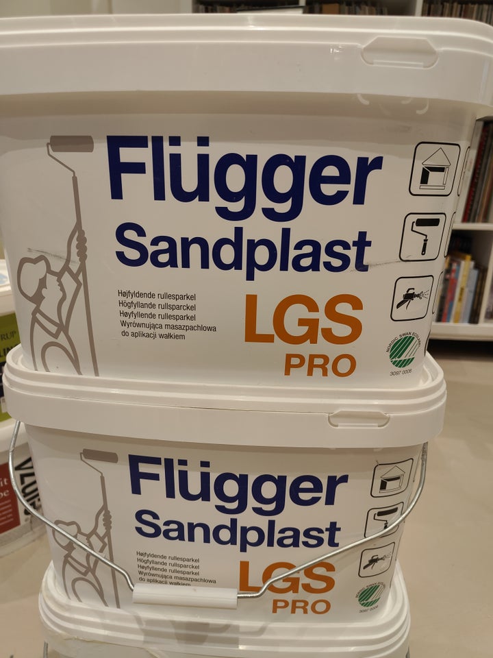 Sandplast, spartel, Flügger