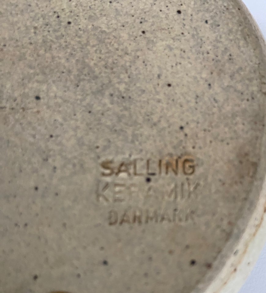 Stentøj fad Salling keramik
