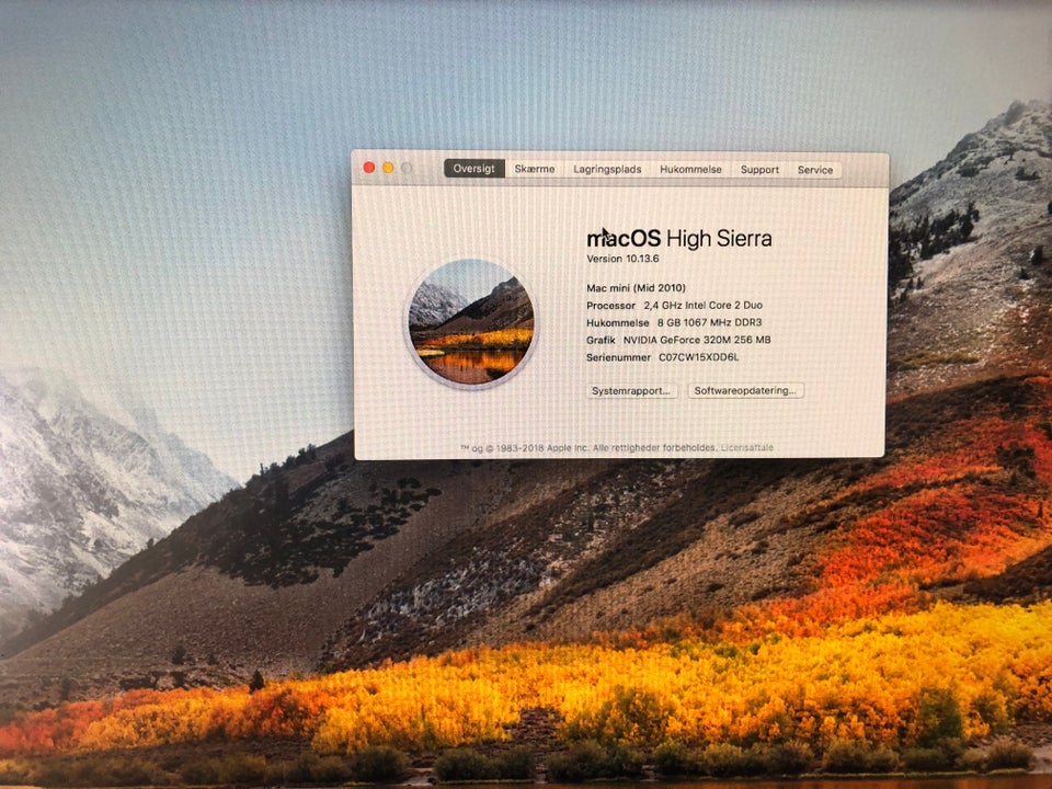 Mac mini, A1347, 2.4 GHz