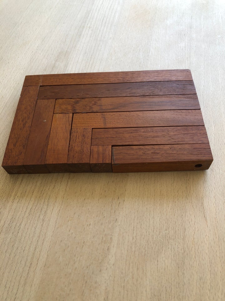 Teak lysestage Dansk design