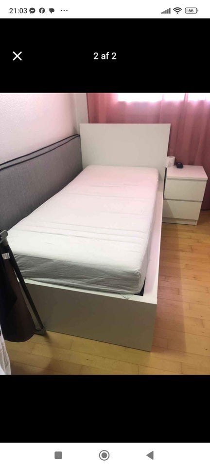 Enkeltseng, IKEA , b: 90 l: 200