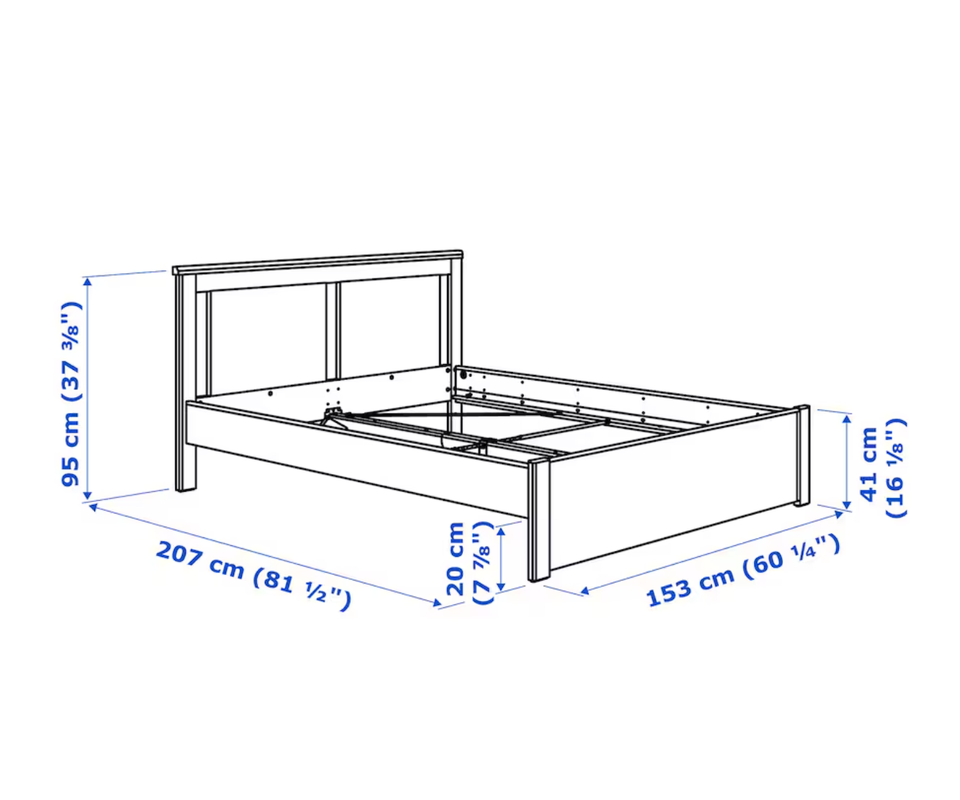 Andet, ikea, b: 140 l: 200 h: 95