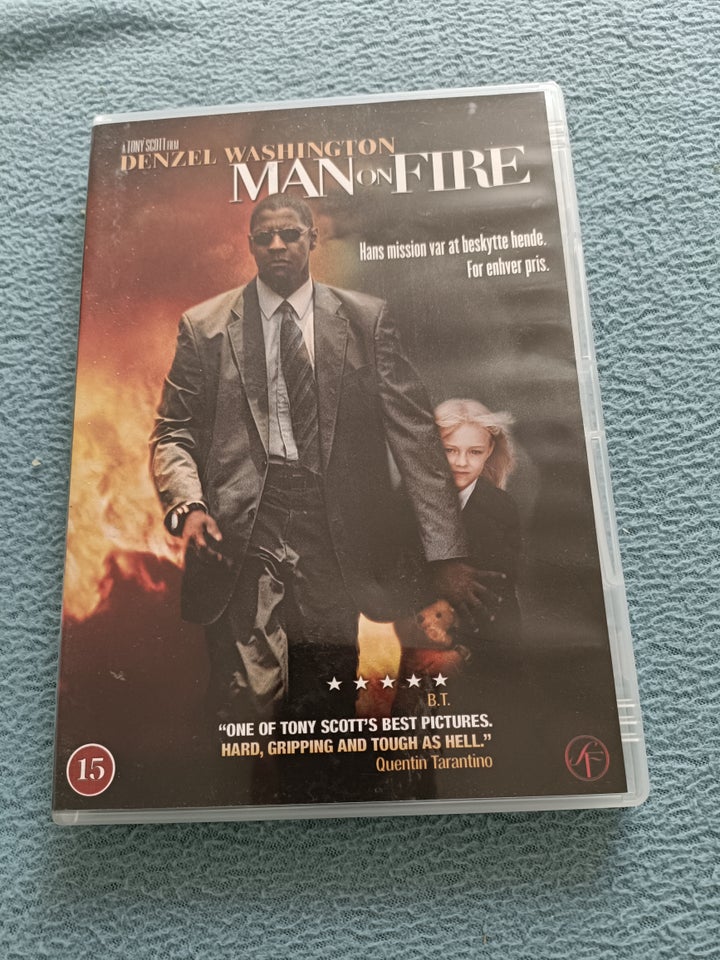 Man on fire, DVD, thriller