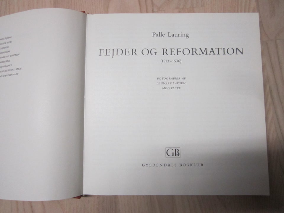 Fejder og reformation, Palle