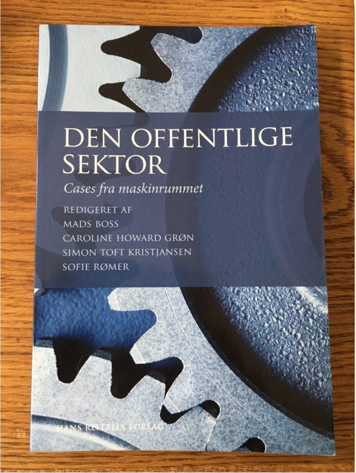 Den offentlige sektor, Mads Boss,