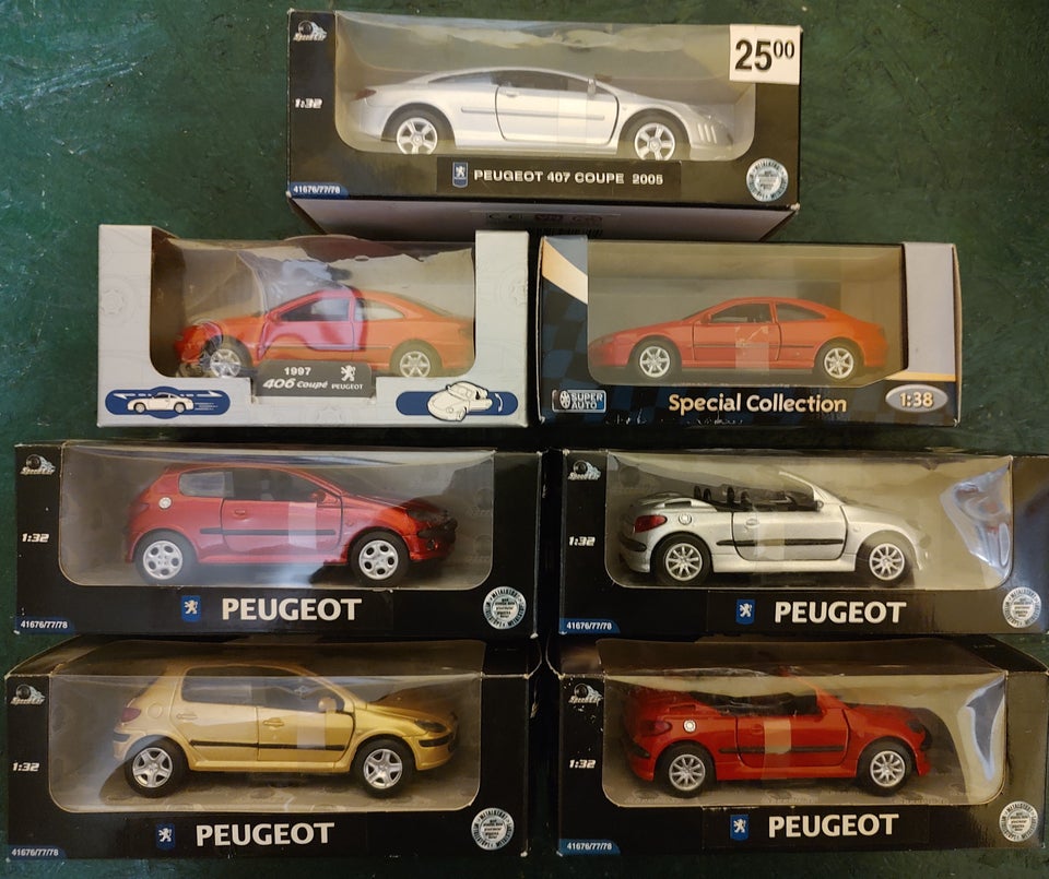 Modelbil, Peugeot