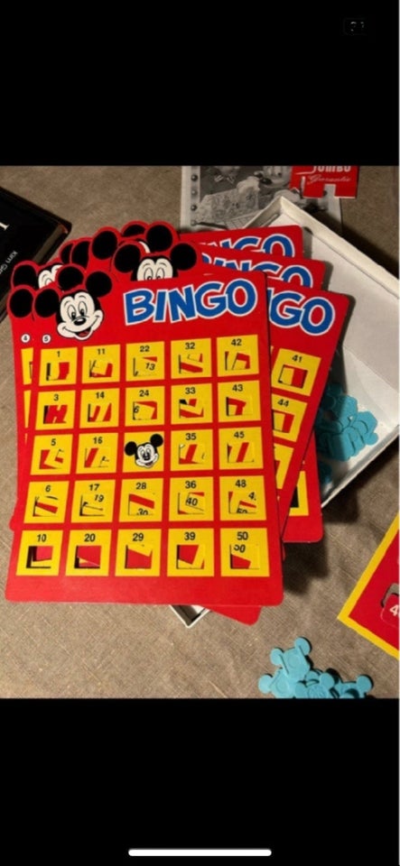 Spil Ældre Mickey bingo spil