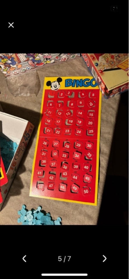 Spil Ældre Mickey bingo spil