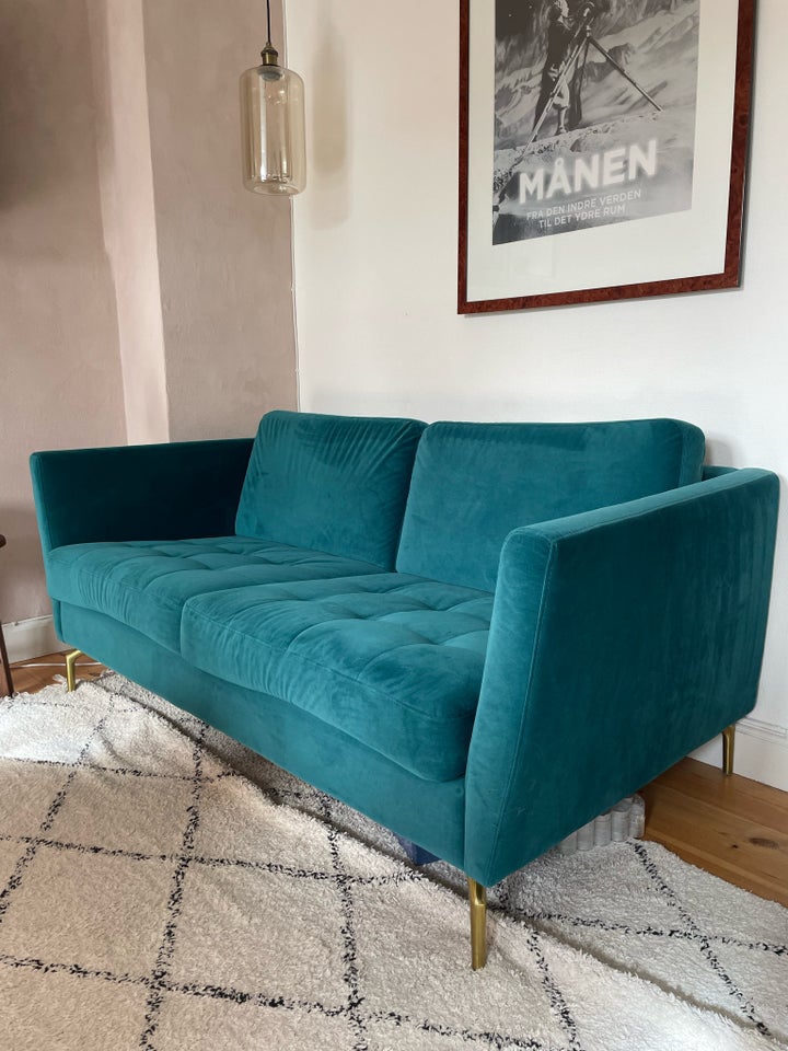 Sofa velour 2 pers