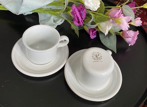 Porcelæn Kaffekopper m underkop