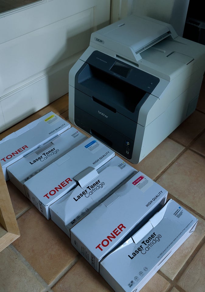 Laserprinter, multifunktion,