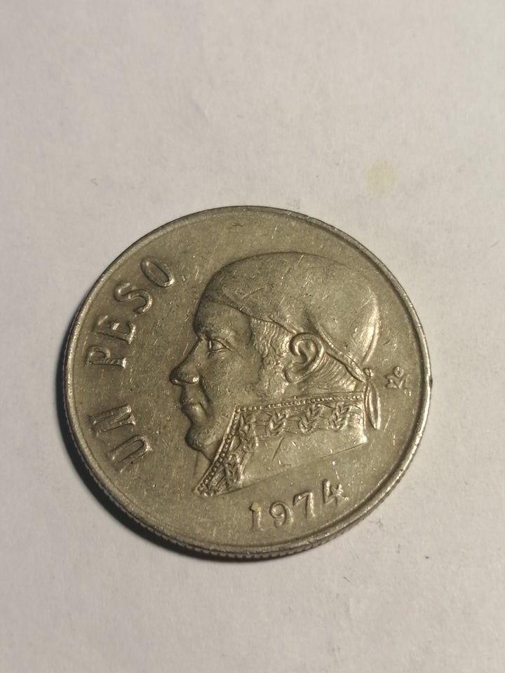 Amerika, mønter, 1 pesos