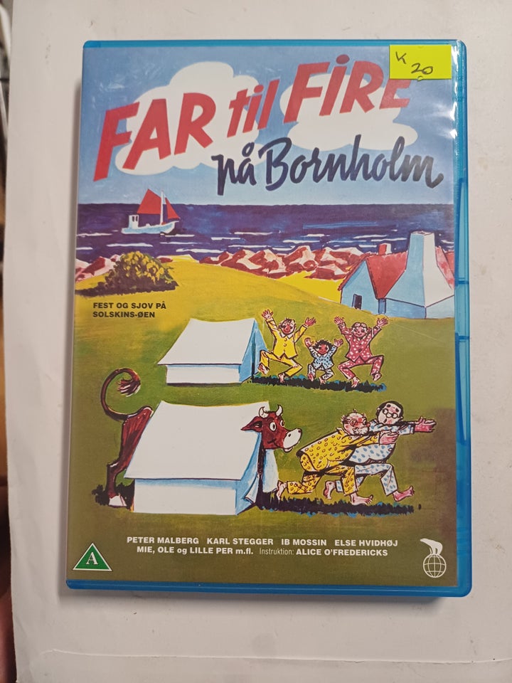 Far til fire på Bornholm DVD