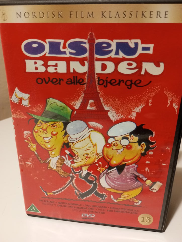 Olsen Banden over alle bjerge, DVD,